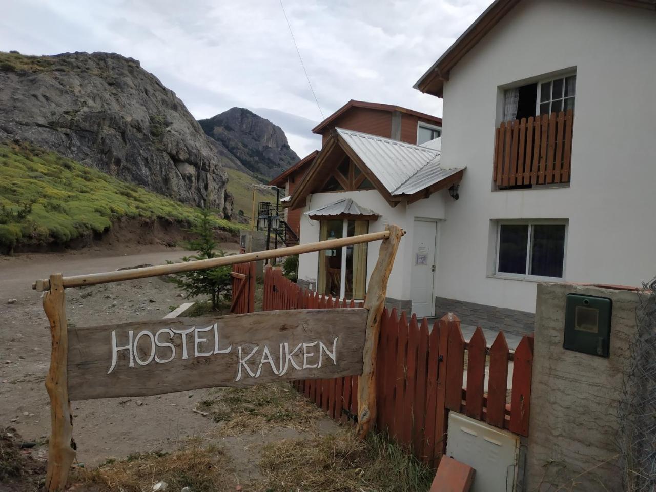 Kaiken - Hostel & Departamentos El Chaltén Exterior foto